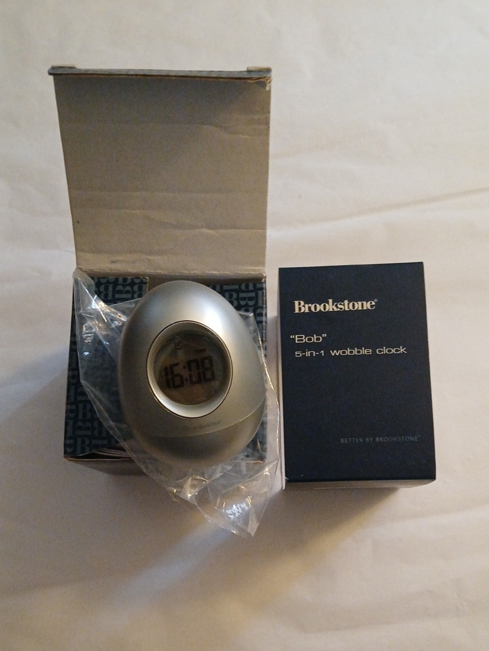 🍊3/$15🍊 Brookstone 5in1 Wobble Clock